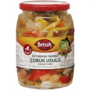 مخلل بيراك مشكل زجاج 720 جرام