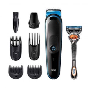 مكينة تشذيب اللحية من براون 7 في 1, 5 ملحقات وماكينة حلاقة, MGK5245