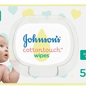 مناديل جونسون المبللة القطن...