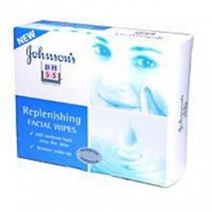 مناديل جونسون لترطيب البشرة 25حبه
