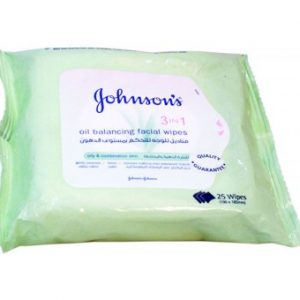 مناديل جونسون للتحكم بالدهون 25حبه