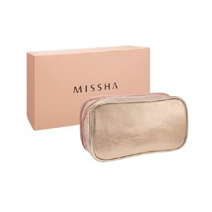 ميشا الحقيبة الذهبية الوردي...