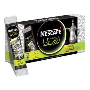 نسكافيه اربيانا قهوة عربية سريعة التحضير مع الهيل 17 جم × 3 حبات