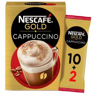 نسكافيه جولد كابوتشينو خليط القهوة ١٢ x ١٧ جم