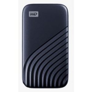 ويسترن ديجيتال ماي باسبورت، 500 جيجابايت، أسود (WDBAGF5000ABL-WESN)