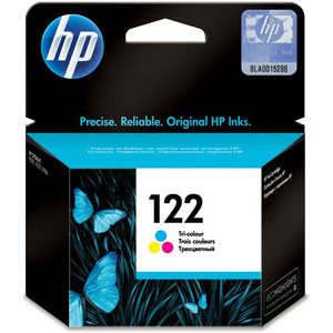 HP 122 Tri-Color Ink Cartridge CH562HE