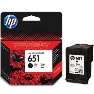 HP Ink Cartridge 651 Black