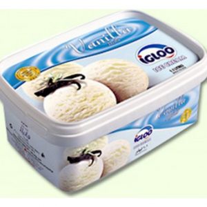 ايسكريم اكلوو فانيليا 1لتر