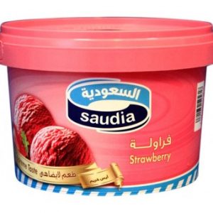 ايسكريم السعودية فراولة 500مل