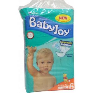 حفائظ بيبي جوي كبير جدا 16كيلو 38حبه