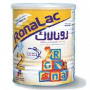 حليب اطفال رونالاك 2 فانيليا 400 جرام