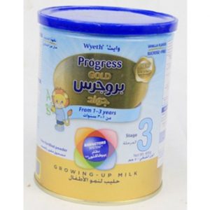 حليب بروجرس جولد فانيليا 400جرام