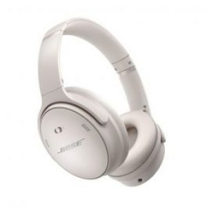 سماعات Bose QuietComfort 45 الذكية بخاصية إلغاء الضوضاء من بوس - فضي (QC45)