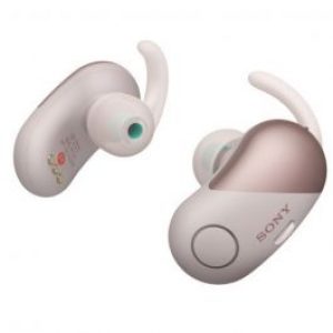 سماعة لاسلكية ملغية للضجيج داخل الأذن Sony WF-SP700N باللون الوردي من سوني