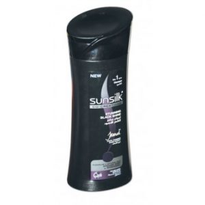 شامبو صانسيلك للشعر الاسود400مل