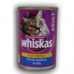 طعام قطط ويسكاس سردين 400جرام