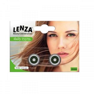 عدسات عيون lenza ملونة – اخضر – اليومية