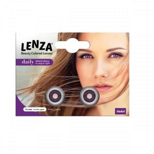 عدسات عيون لاصقة ملونة,بنفسجى,عيون جذابة,اليومية