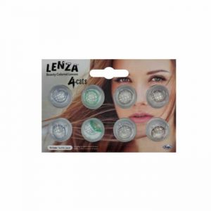 عدسات ملونة لعيون براقة TRI-color – يومية- فوركات