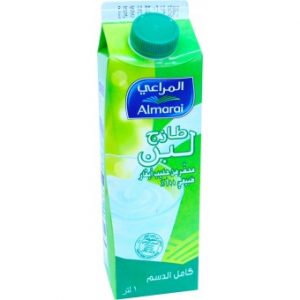 لبن المراعي طازج كرتون 1لتر
