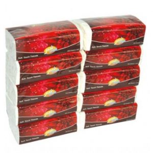 مناديل شير حريري 10* 200 منديل