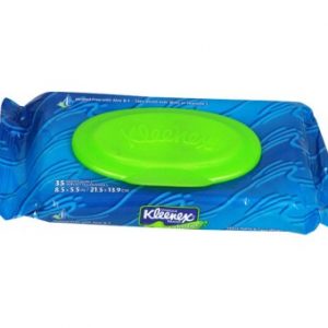 مناديل كلينكس مبللة 35حبه