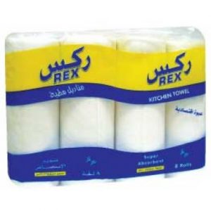 مناديل مطبخ ركس 8 رول 23 سم