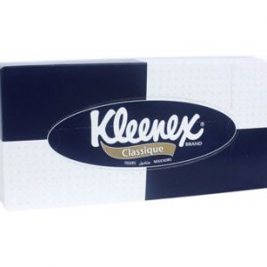 مناديل وجه كلينكس صغير 100حبه