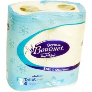 ورق حمام بوكيه سانيتا 4رول