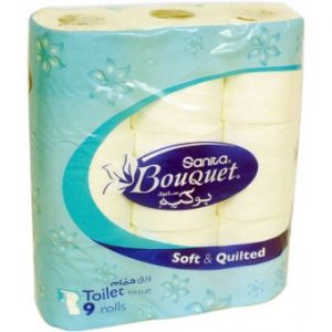 ورق حمام بوكيه سانيتا 9رول