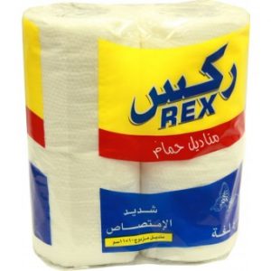 ورق حمام ركس 4رول