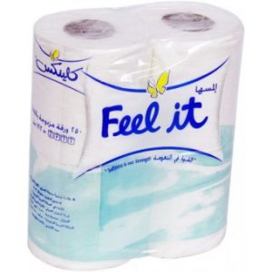 ورق حمام كلينكس 4رول