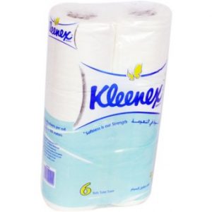 ورق حمام كلينكس رول 6 حبه