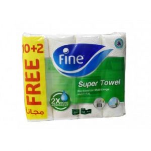 ورق مطبخ فاين 28سم 6+4رول