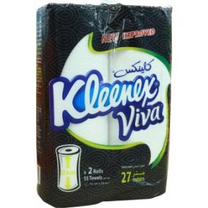 ورق مطبخ كلينكس 2رول 28 سم