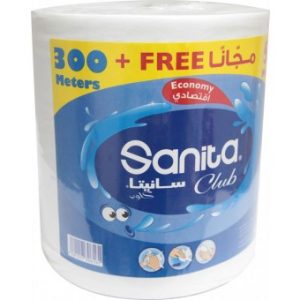 ورق نشاف سانيتا300م+50متر مجان