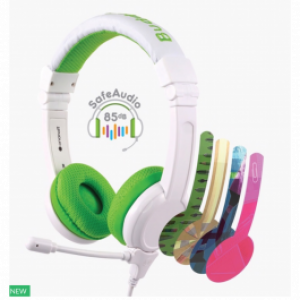 BuddyPhones - School Plus Kids Headphones - Green