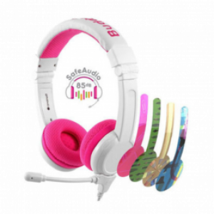 BuddyPhones - School Plus Kids Headphones - Pink