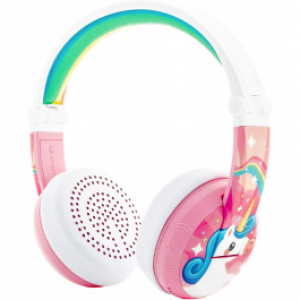 BuddyPhones - Wave Bluetooth Headphones Waterproof Unicorn - Pink