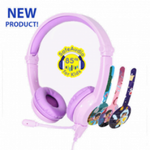 Buddyphones - Galaxy Gaming Headphones - Purple