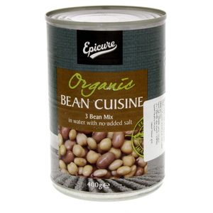 Epicure Organic Beans Cuisine 400g
