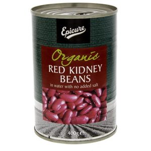Epicure Organic Red Kidney Beans 400g