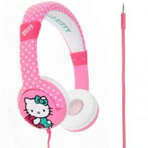 HELLO KITTY Apple Junior On Ear Kids Headphone Dotty Kitty