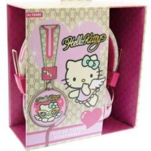 HELLO KITTY On Ear Folding Headphone - Couture Kitty