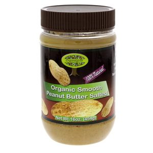 Organiqelle Organic Smooth Peanut Butter Salted 454g
