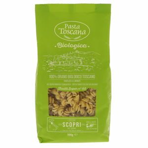 Pasta Toscana Fusilli Super No.85 100% Organic Durum Wheat Semolina Pasta 500g