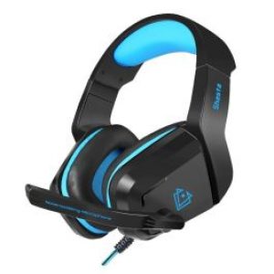 Vertux Shasta Ambient Noise Isolation Over-Ear Gaming Headset - Blue