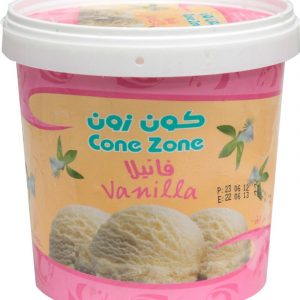 ايسكريم كون زون فانيلا 1ل