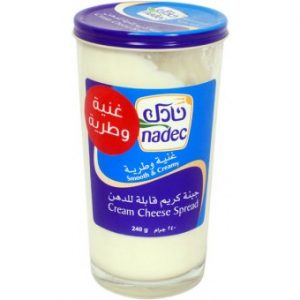 جبن نادك كاسات 240جرام