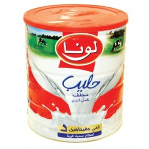 حليب لونا بودرة 2500جرام